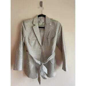 Clements Ribeiro Silver Blazer
